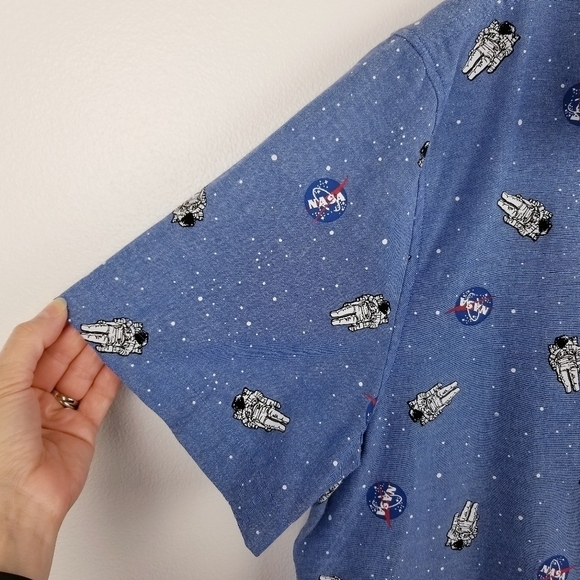 NASA Space Button Front Shirt size XL - Picture 6 of 8